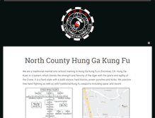 Tablet Screenshot of northcountykungfu.com
